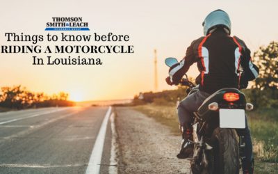 Things to Know Before Riding a Motorcycle in Louisiana